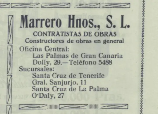 Programa Bajada de La Virgen, 1945.